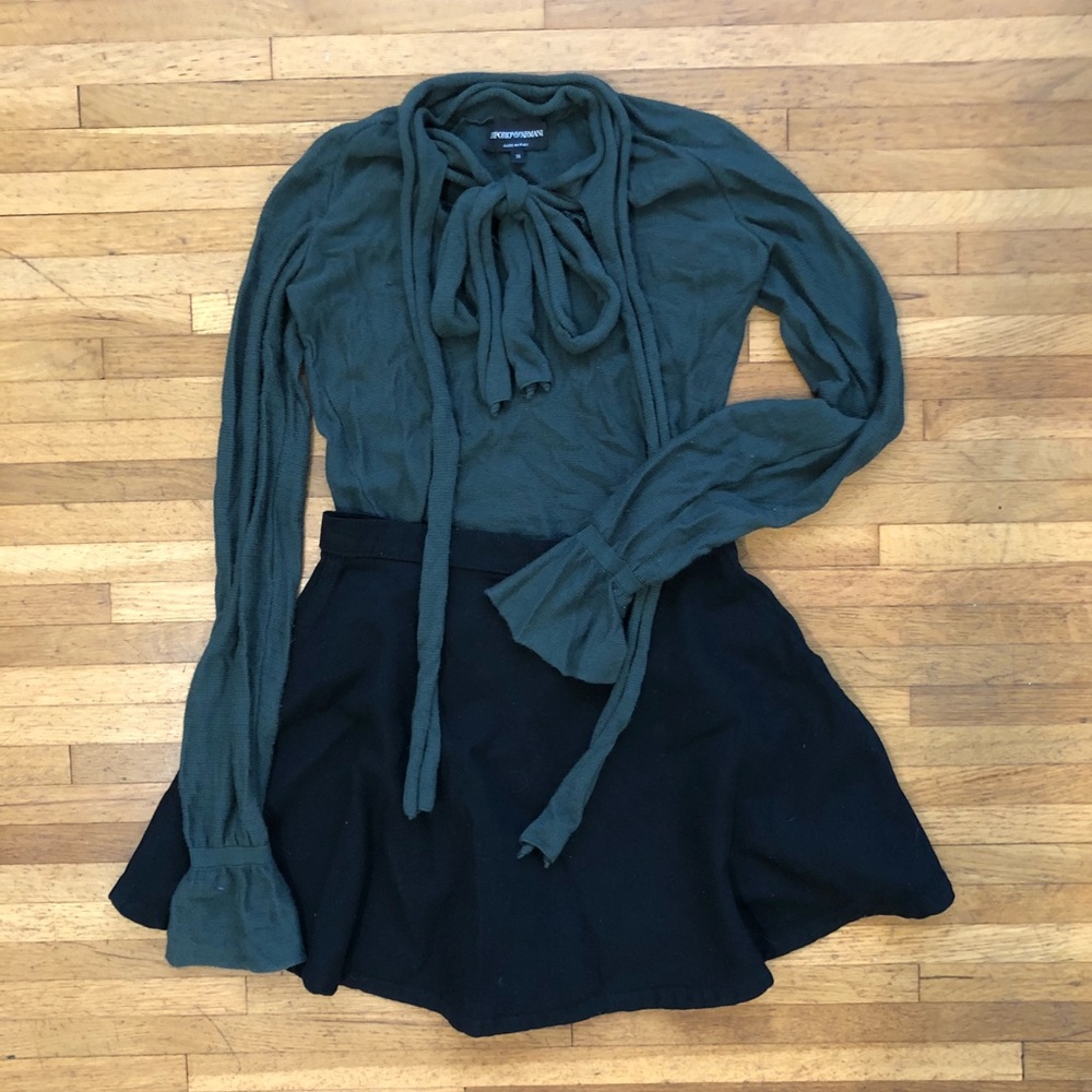Green Armani Top